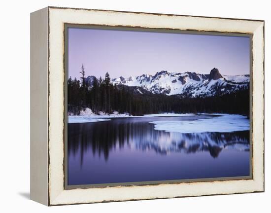 California, Sierra Nevada, Inyo, Mammoth Lakes, Lake Mamie Landscape-Christopher Talbot Frank-Framed Premier Image Canvas