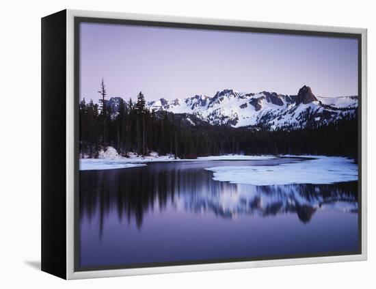 California, Sierra Nevada, Inyo, Mammoth Lakes, Lake Mamie Landscape-Christopher Talbot Frank-Framed Premier Image Canvas