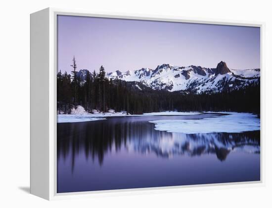 California, Sierra Nevada, Inyo, Mammoth Lakes, Lake Mamie Landscape-Christopher Talbot Frank-Framed Premier Image Canvas