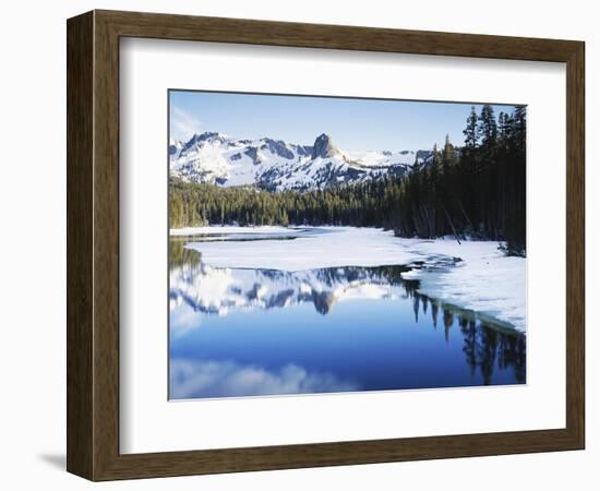 California, Sierra Nevada, Inyo, Mammoth Lakes, Lake Mamie Landscape-Christopher Talbot Frank-Framed Photographic Print