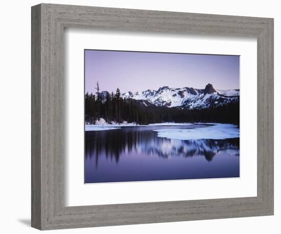 California, Sierra Nevada, Inyo, Mammoth Lakes, Lake Mamie Landscape-Christopher Talbot Frank-Framed Photographic Print