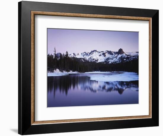 California, Sierra Nevada, Inyo, Mammoth Lakes, Lake Mamie Landscape-Christopher Talbot Frank-Framed Photographic Print