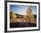 California, Sierra Nevada, Inyo Nf, Dirt Road, Fall Colors of Aspens-Christopher Talbot Frank-Framed Photographic Print