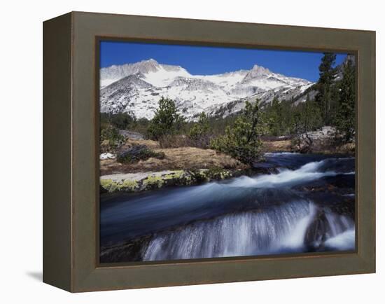 California, Sierra Nevada Mts, Inyo Nf, a Creek in the High Sierra-Christopher Talbot Frank-Framed Premier Image Canvas