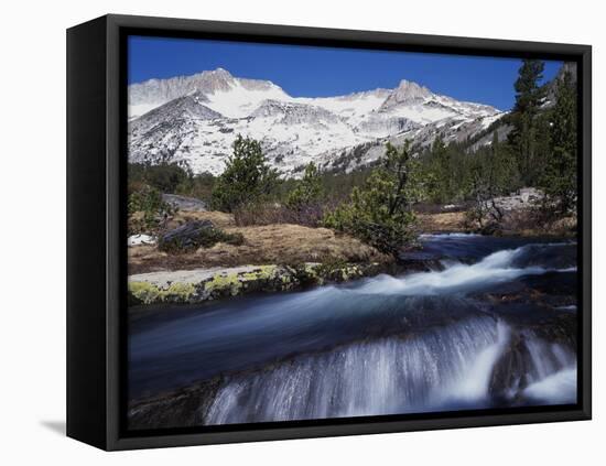 California, Sierra Nevada Mts, Inyo Nf, a Creek in the High Sierra-Christopher Talbot Frank-Framed Premier Image Canvas