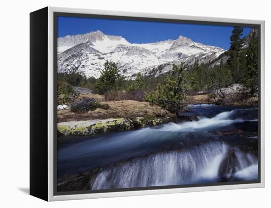 California, Sierra Nevada Mts, Inyo Nf, a Creek in the High Sierra-Christopher Talbot Frank-Framed Premier Image Canvas