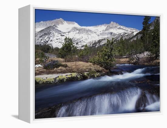 California, Sierra Nevada Mts, Inyo Nf, a Creek in the High Sierra-Christopher Talbot Frank-Framed Premier Image Canvas