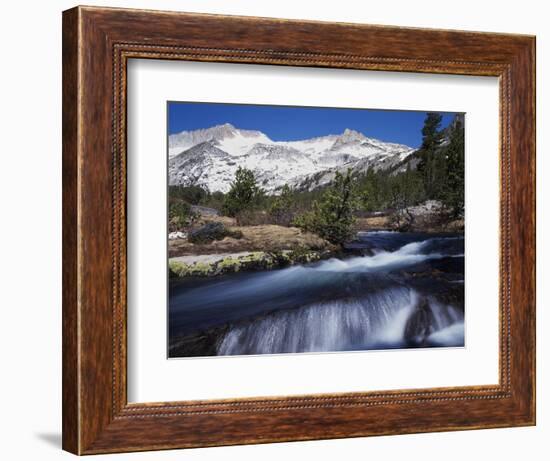 California, Sierra Nevada Mts, Inyo Nf, a Creek in the High Sierra-Christopher Talbot Frank-Framed Photographic Print