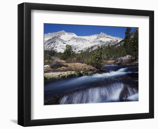 California, Sierra Nevada Mts, Inyo Nf, a Creek in the High Sierra-Christopher Talbot Frank-Framed Photographic Print