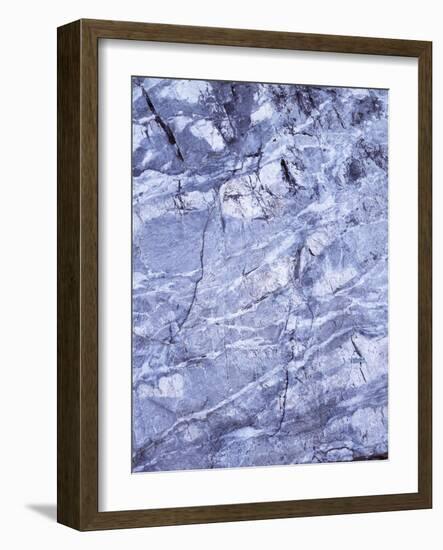 California, Sierra Nevada Mts, Inyo Nf, Patterns of a Rock Formation-Christopher Talbot Frank-Framed Photographic Print