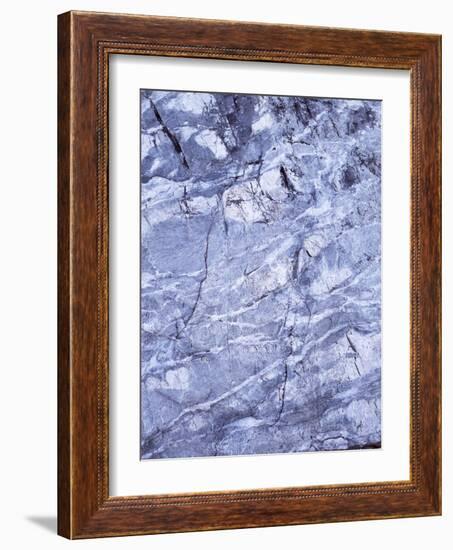 California, Sierra Nevada Mts, Inyo Nf, Patterns of a Rock Formation-Christopher Talbot Frank-Framed Photographic Print