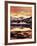 California, Sierra Nevada, Sunset, Mountains Reflecting on Ellery Lake-Christopher Talbot Frank-Framed Photographic Print