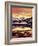 California, Sierra Nevada, Sunset, Mountains Reflecting on Ellery Lake-Christopher Talbot Frank-Framed Photographic Print