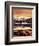 California, Sierra Nevada, Sunset, Mountains Reflecting on Ellery Lake-Christopher Talbot Frank-Framed Photographic Print