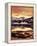 California, Sierra Nevada, Sunset, Mountains Reflecting on Ellery Lake-Christopher Talbot Frank-Framed Premier Image Canvas