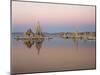 California, Sierra Nevada, Tufa Formations at Mono Lake at Sunrise-Christopher Talbot Frank-Mounted Photographic Print