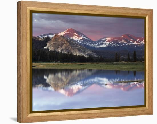 California, Sierra Nevada, Yosemite, Lembert Dome and Tuolumne River-Christopher Talbot Frank-Framed Premier Image Canvas