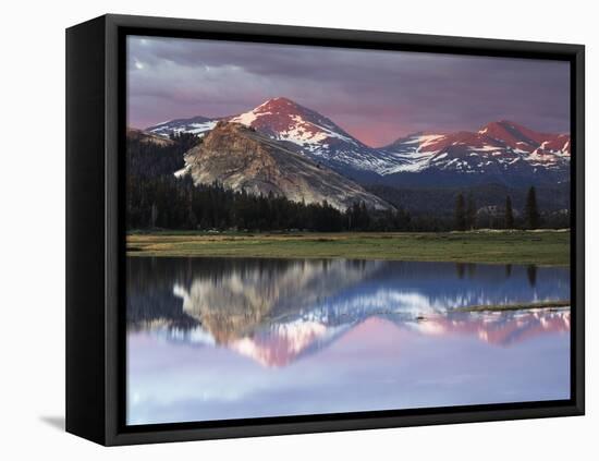 California, Sierra Nevada, Yosemite, Lembert Dome and Tuolumne River-Christopher Talbot Frank-Framed Premier Image Canvas