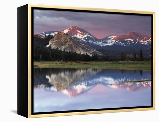 California, Sierra Nevada, Yosemite, Lembert Dome and Tuolumne River-Christopher Talbot Frank-Framed Premier Image Canvas