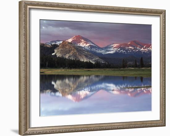 California, Sierra Nevada, Yosemite, Lembert Dome and Tuolumne River-Christopher Talbot Frank-Framed Photographic Print