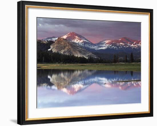 California, Sierra Nevada, Yosemite, Lembert Dome and Tuolumne River-Christopher Talbot Frank-Framed Photographic Print