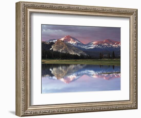 California, Sierra Nevada, Yosemite, Lembert Dome and Tuolumne River-Christopher Talbot Frank-Framed Photographic Print