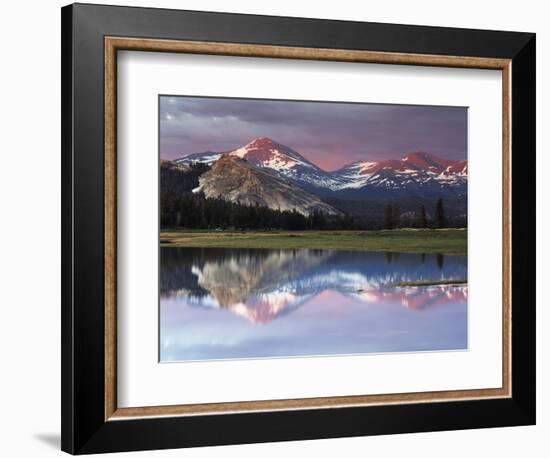 California, Sierra Nevada, Yosemite, Lembert Dome and Tuolumne River-Christopher Talbot Frank-Framed Photographic Print