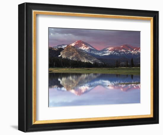 California, Sierra Nevada, Yosemite, Lembert Dome and Tuolumne River-Christopher Talbot Frank-Framed Photographic Print