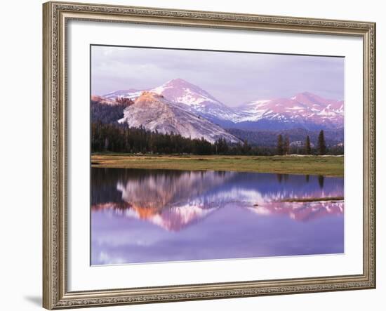 California, Sierra Nevada, Yosemite National Park, Lembert Dome on Tuolumne River-Christopher Talbot Frank-Framed Photographic Print