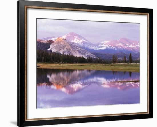 California, Sierra Nevada, Yosemite National Park, Lembert Dome on Tuolumne River-Christopher Talbot Frank-Framed Photographic Print