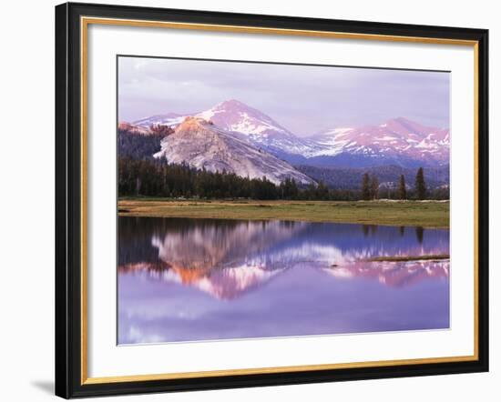 California, Sierra Nevada, Yosemite National Park, Lembert Dome on Tuolumne River-Christopher Talbot Frank-Framed Photographic Print