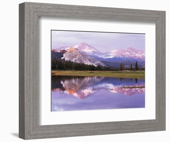 California, Sierra Nevada, Yosemite National Park, Lembert Dome on Tuolumne River-Christopher Talbot Frank-Framed Photographic Print