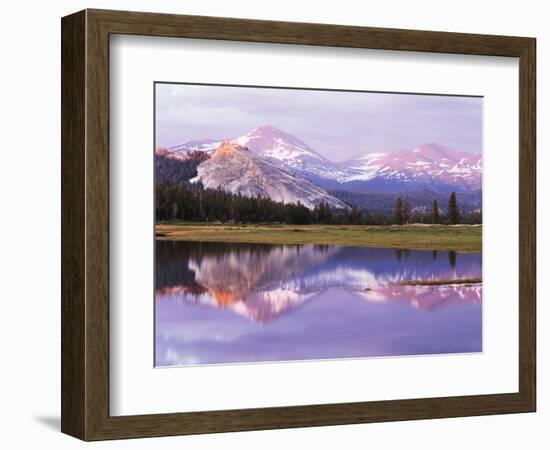 California, Sierra Nevada, Yosemite National Park, Lembert Dome on Tuolumne River-Christopher Talbot Frank-Framed Photographic Print