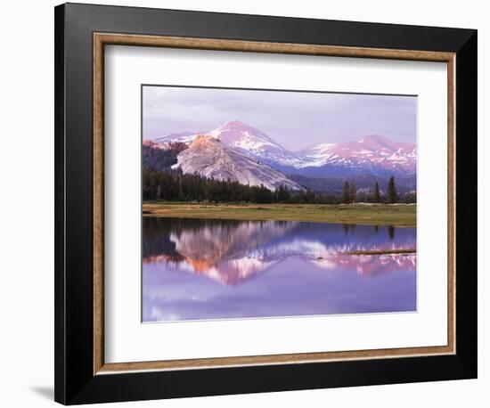 California, Sierra Nevada, Yosemite National Park, Lembert Dome on Tuolumne River-Christopher Talbot Frank-Framed Photographic Print