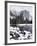 California, Sierra Nevada, Yosemite National Park, Snow on El Capitan-Christopher Talbot Frank-Framed Photographic Print