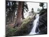 California, Sierra Nevada, Yosemite National Park, Waterfall from the Forest-Christopher Talbot Frank-Mounted Photographic Print