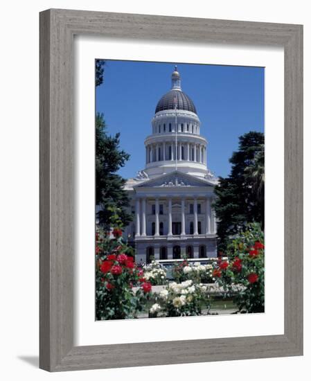 California State Capitol Building, Sacramento, California-Peter Skinner-Framed Photographic Print