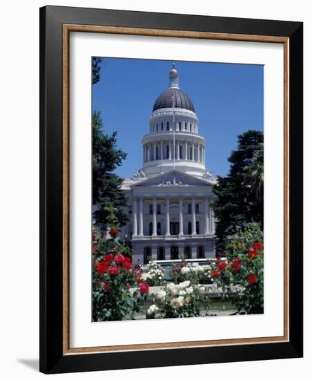 California State Capitol Building, Sacramento, California-Peter Skinner-Framed Photographic Print