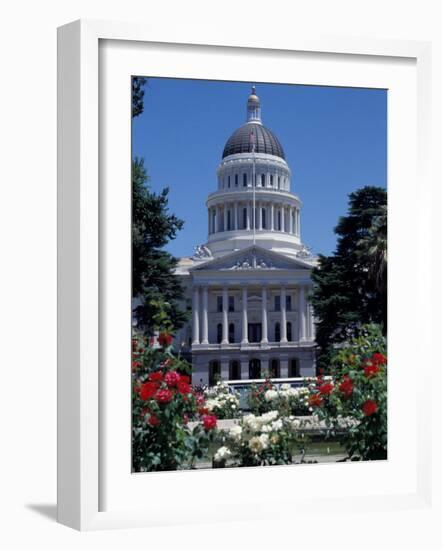 California State Capitol Building, Sacramento, California-Peter Skinner-Framed Photographic Print