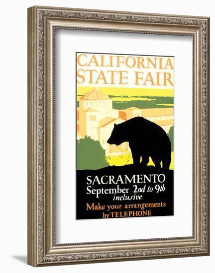 California State Fair, Sacramento-null-Framed Art Print