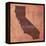 California State Words-David Bowman-Framed Premier Image Canvas