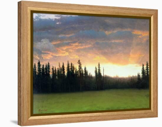 California Sunset-Albert Bierstadt-Framed Premier Image Canvas