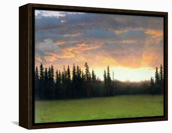 California Sunset-Albert Bierstadt-Framed Premier Image Canvas