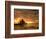 California Sunset-Albert Bierstadt-Framed Giclee Print