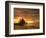 California Sunset-Albert Bierstadt-Framed Giclee Print