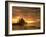 California Sunset-Albert Bierstadt-Framed Giclee Print