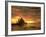 California Sunset-Albert Bierstadt-Framed Giclee Print