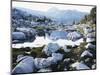 California,Twenty Lakes Basin, Glacial Till by Tarn, Hoover Wilderness-Christopher Talbot Frank-Mounted Photographic Print