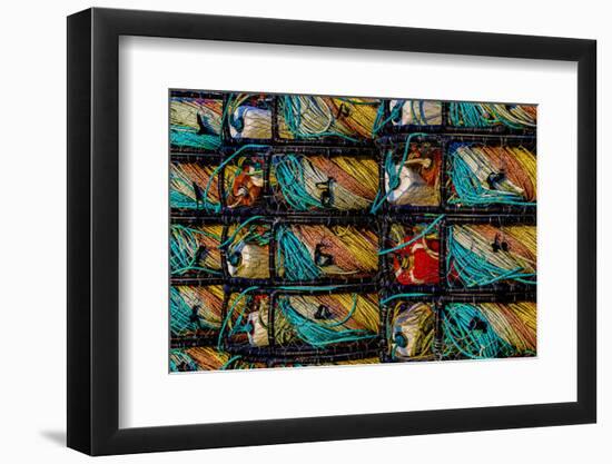 California, USA, Crescent City, Crescent City Marina-Joe Restuccia III-Framed Photographic Print