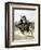 California Vaquero Galloping to Lasso a Steer, c.1800-null-Framed Giclee Print